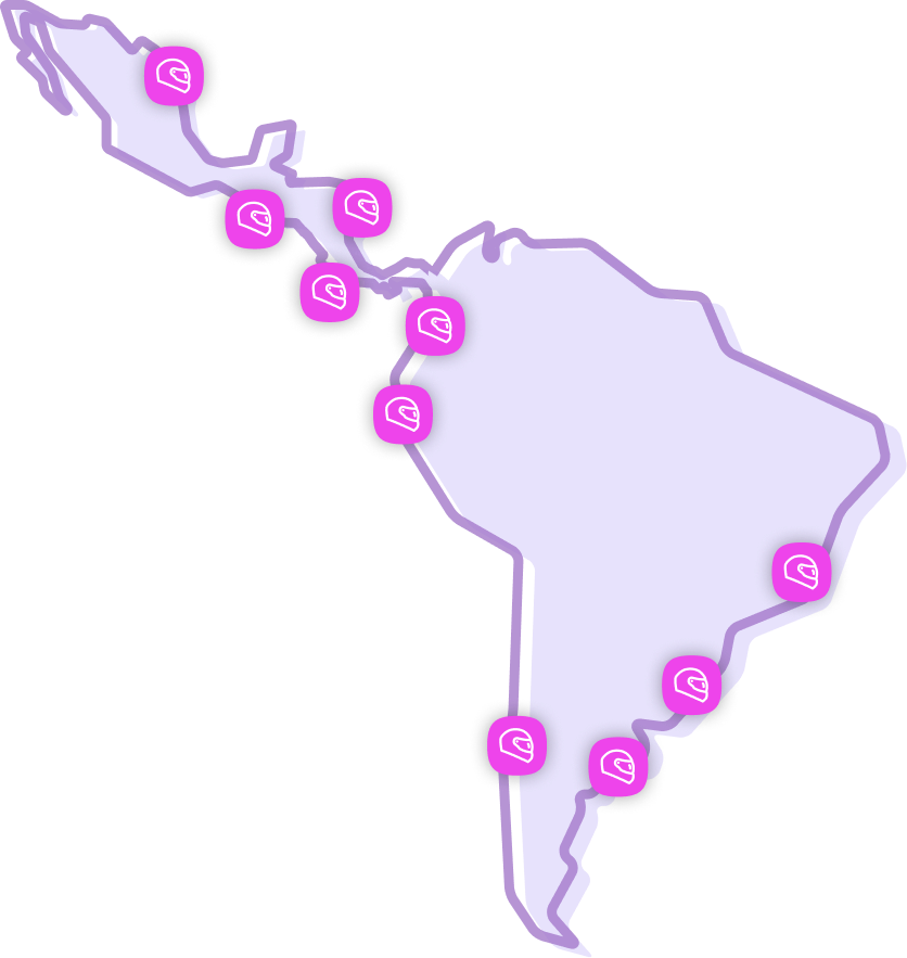 Cobertura Picap en LATAM